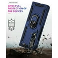 thumbnail image 2 of Value Pack + for Samsung Z Fold 3 5G Ring Hybrid Phone Case Magnet Mount Ready Grip Grids Kickstand Slim Shock Bumper Cover, 2 of 4