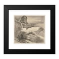 thumbnail image 2 of Wang Gai 16x15 Black Modern Framed Museum Art Print Titled - Album of Landscapes; Leaf 5 (1677), 2 of 5