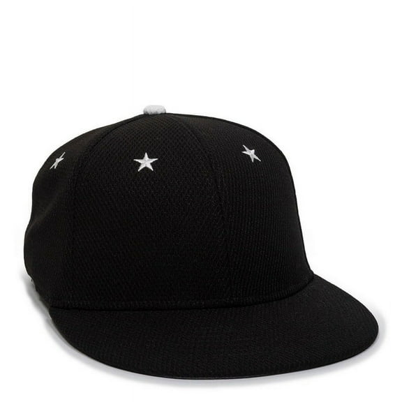 OC Sports ALL-STAR Flexible Fitting Cap - Black