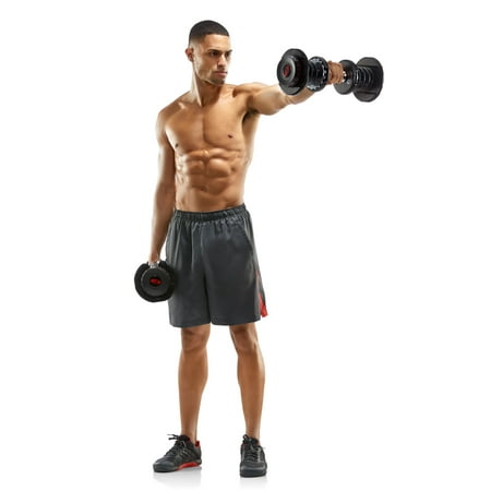 Bowflex - SelectTech 1090 Adjustable Dumbbell - Black