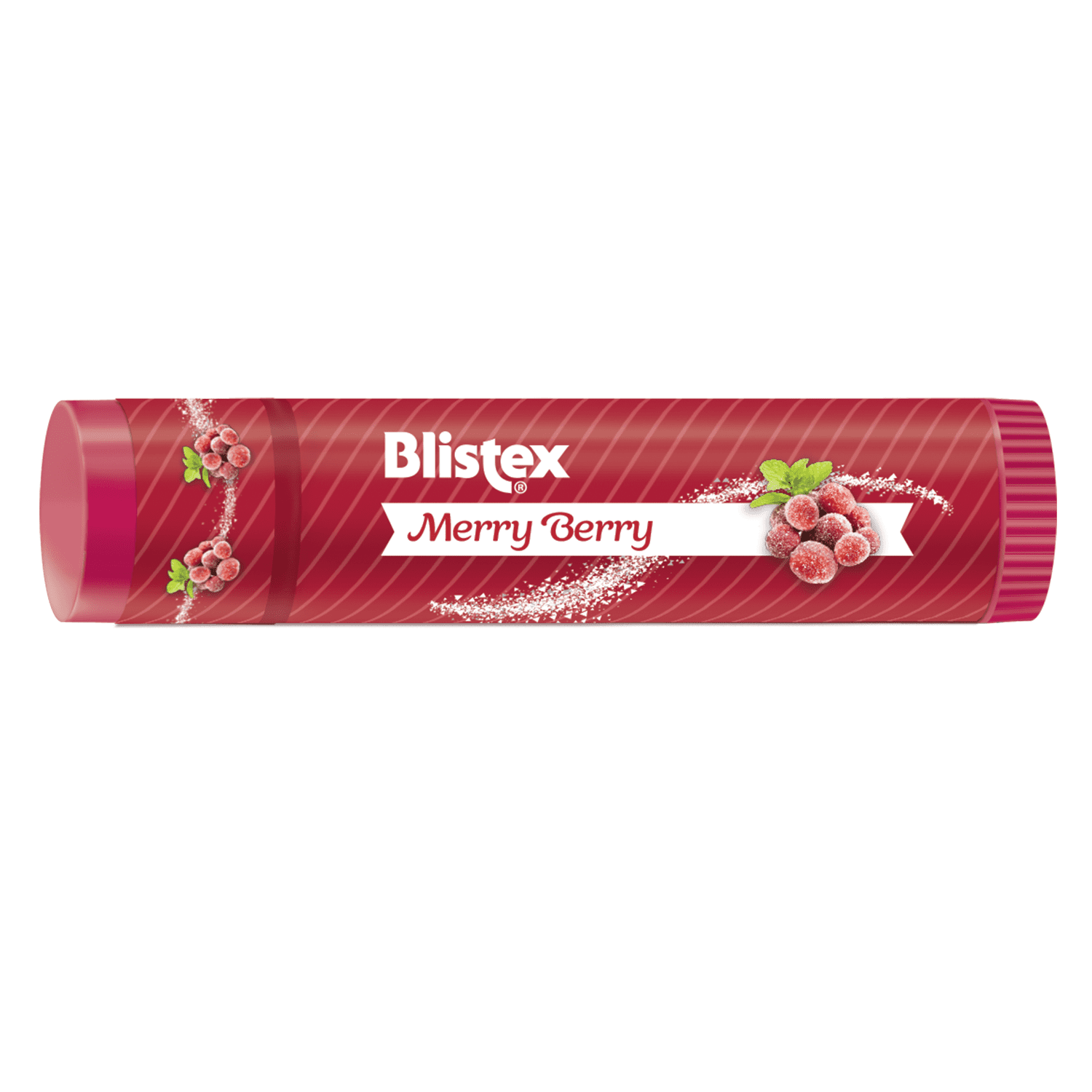 Blistex Holiday Merry Berry Flavor Moisturizing Lip Balm, 1 Lip Balm Stick