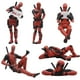 thumbnail image 2 of 6 figuras de Deadpool para escritorio, decoración para el hogar, oficina, Marvel, 8 cm, X-MAN, divertidas y lindas, modelos de juguetes para niños, 2 of 5