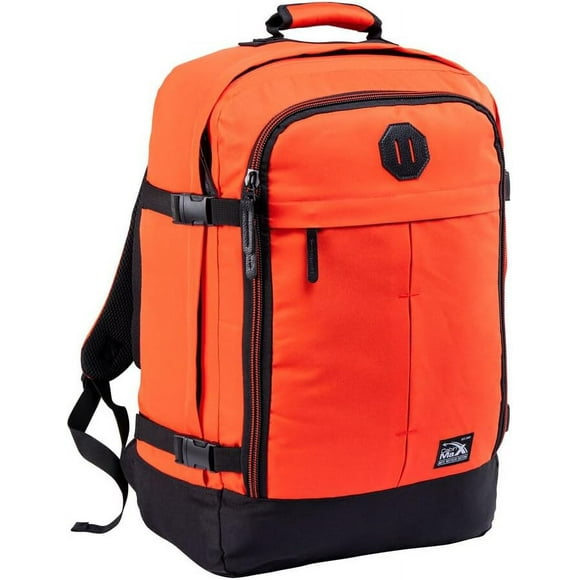 Cabin Max Metz 44L Travel Backpack Carry on Luggage Sized 55x40x20cm (22x16x8) Lightweight (Vintage Orange)