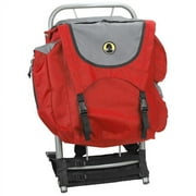 Stansport "Scout" Youth External Frame Pack Red Hiking Backpack