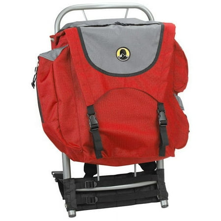 Stansport "Scout" Youth External Frame Pack Red Hiking Backpack