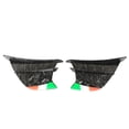 thumbnail image 2 of 2pcs Motorcycle Winglet, Motorcycle Wing Side Spoiler Aerodynamic Wing Kit For  400 250 Z900 Z1000, ABS Air Deflectors Motorcycle Fairing Winglets Fit Fit For R1 R3 R25, 2 of 8