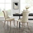 thumbnail image 4 of Linon Anthem Flared Back Dining Chairs, Set of 2, Natural, 4 of 11