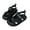 Black, variant on Girls Boys Sandals Toddler Kids Open Toe Summer Beach Shoes Outdoor Walking Water Flats