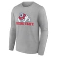 thumbnail image 2 of Men's Gray Fresno State Bulldogs Campus Long Sleeve T-Shirt, 2 of 3
