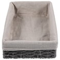 thumbnail image 1 of Cesta tejida de escritorio con forro Cesta para guardar artículos diversos Cesta organizadora de mesa, 1 of 6