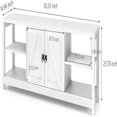 TV Stand Entertainment Center Television Stands with 2 Doors and