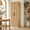 Natural, variant on 71in Tall Kitchen Pantry Storage Cabinet, Freestanding Storage Cabinet with Doors & Adjustable Shelves, Wood Farmhouse Pantry for Kitchen, Black