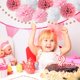 thumbnail image 3 of Juego de decoraciones de fiesta de cumpleaños de oro rosa, bandera de feliz cumpleaños brillante de oro rosa Afortunado Sencillez, 3 of 5