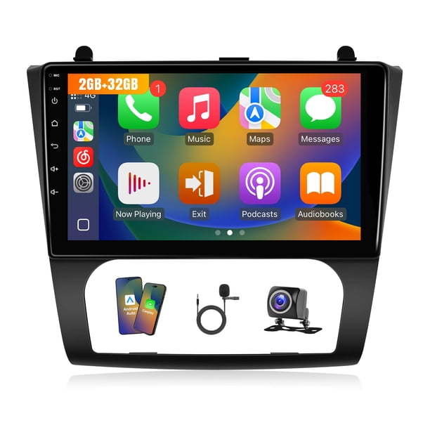 Ventilador estéreo de coche para Nissan Altima 2008-2012 con Carplay
