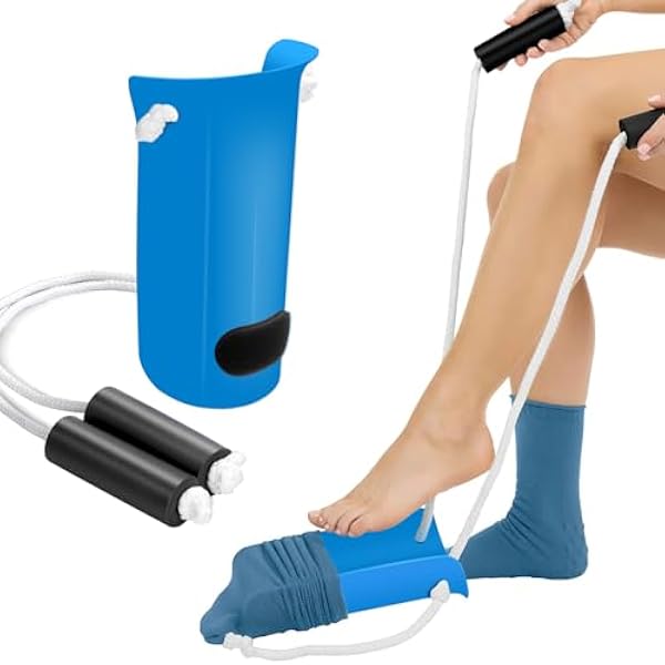 WAYAN Sock Aid Kit, Flexible Sock Aid Device with Long Rope - Sock ...