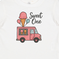 thumbnail image 4 of Inktastic Sweet One I'm One Today Ice Cream Truck Boys or Girls Baby T-Shirt, 4 of 5
