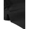 thumbnail image 4 of DARING DIVA Elegant Solid Color Bolero Shrug XS Black L Black, 4 of 6