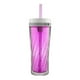 thumbnail image 5 of Vaso Flex Tumbler 24oz Autoclose Con Popote Orquidia Contigo Color Violeta blanco, 5 of 6