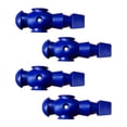 thumbnail image 2 of S SERENABLE 4 Pieces Foosball Man 5/8" for Table Fun Game Toys Replacement Foosball Guys Blue, 2 of 9