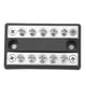 thumbnail image 4 of Bloque De Fusibles De 5 Vías, DC 12V‑48V 100A Bloque De Fusibles De Doble Fila De 5 Vías Bloque De Distribución De Energía Para Automóviles, Vehículos Recreativos, Barcos, Yates, Sistemas De Energía, 4 of 5
