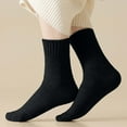 thumbnail image 2 of TIANZEN Winter Thermal Socks Extra Warm Lined Thermal Socks For Cozy Indoor Outdoor Sleeping Mid Calf Socks Soft Thermal Stockings For Cold Weather Comfort Net Leggings, 2 of 4