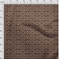 thumbnail image 4 of oneOone Cotton Poplin Twill Brown Fabric African Aztech Sewing Craft Projects Fabric Prints By Yard 56 Inch Wide, 4 of 4