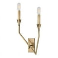 thumbnail image 2 of Hudson Valley Lighting 8502L Archie 2 Light 18" Tall Wall Sconce - Brass, 2 of 2