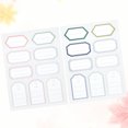 thumbnail image 2 of 5 Sheets Creative Waterproof Name Stickers Child Bottle Shape Self Adhesive Sticky Label Paper Label for Office Book School (Random Color), 2 of 9