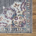thumbnail image 3 of Concord Global Trading 72763 3 x 4 ft. Vintage Oushak Medallion Rectangle Area Rug, Gray, 3 of 5