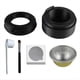 thumbnail image 1 of Cápsulas de Café Reutilizables, Tapas y Discos para Cápsulas de la Serie Vertuo, Estuche Vacío con 50 Tapas con Sello de Aluminio, Soporte y Cepillo, Kit de Cápsulas A, 1 of 5