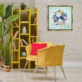 thumbnail image 3 of Stupell Industries Floral You Are Enough Plants & Flowers Painting Gold Floater Framed Canvas Art Print Wall Art, 25 x 25, 3 of 10