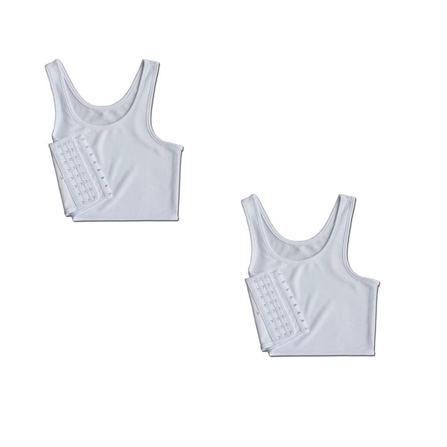Qarigey Chaleco de verano para niña, chalecos de tela de Color sólido, camiseta sin mangas para el pecho, camiseta transpirable para hacer Type3 NO3