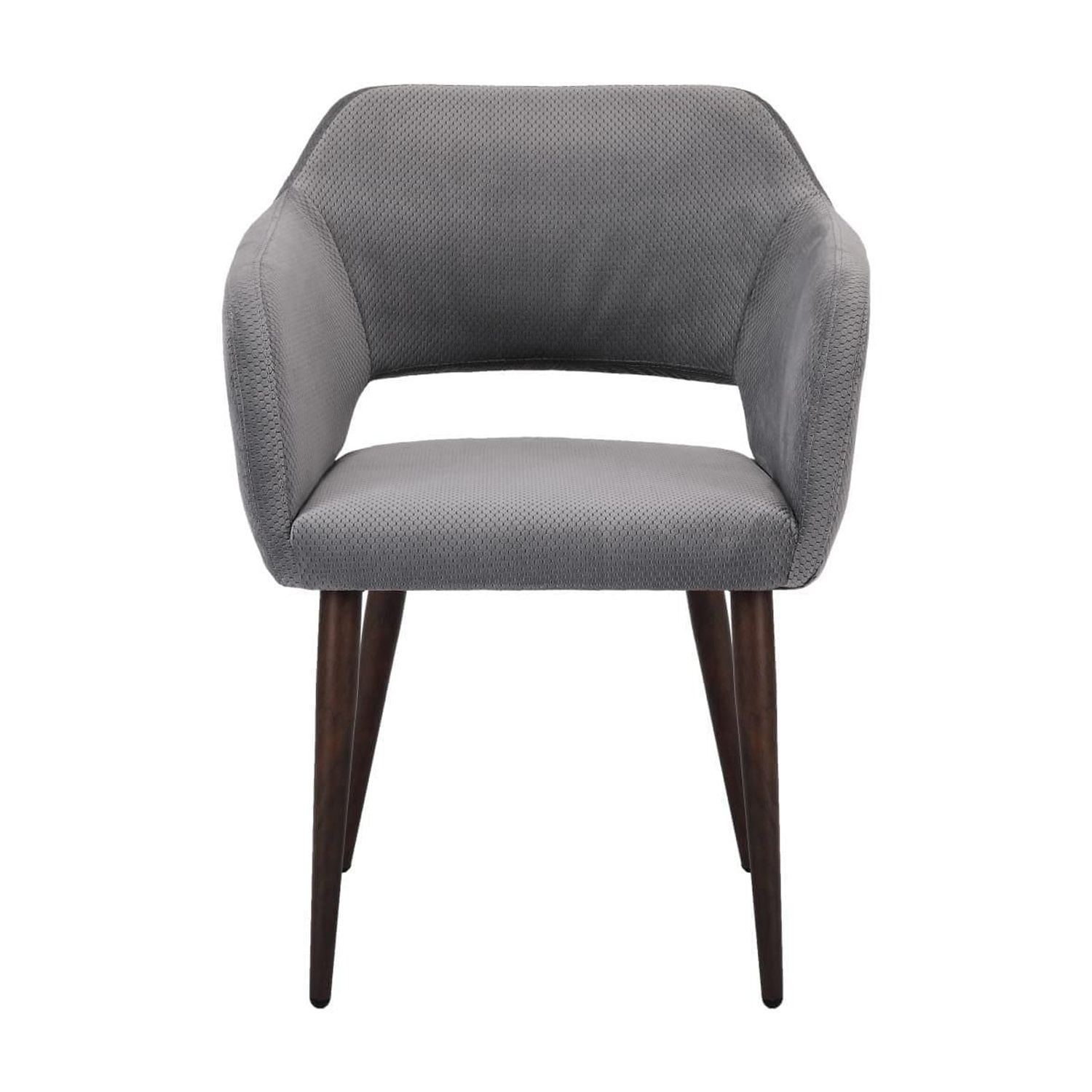 Take Me Home Arm Chair with Walnut Legs. Conference and Comfortable Style