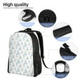 thumbnail image 5 of Defioc Playful Polar Bear Pals Print Backpack -Travel,or Work Bookbag Daypacks with 15-Inch Laptop Sleeve and Dual Water Bottle Pockets, 5 of 6