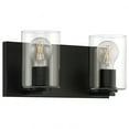 thumbnail image 2 of Access Lighting 2 Light LED Vanity in Matte Black Color, 2 of 7