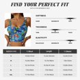 thumbnail image 5 of Pofeuu Hawaiian Style Print Sports Bra for Women Sexy Vest Yoga Running Gym Fitness Crop Bras Tops-, 5 of 8