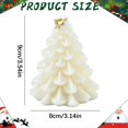 thumbnail image 3 of Scented Candle Soy Wax Christmas Candle, Tree-Shaped Candle for Christmas Decor and Gift Giving, 3 of 6