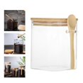 thumbnail image 3 of Tarro de Almacenamiento BLESIY 800ml con Tapa de Bambú Y Cuchara, 3 of 8