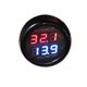 thumbnail image 1 of Car Truck Usb Charger Current Meter Volt Detector 3/2 In 1 12/24v Car Volt Meter Digital Led Car Voltmeter Thermometer, 1 of 1