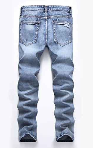 FREDD MARSHALL Boys Black Skinny Ripped Destroyed Distressed Stretch Slim Fit Denim Jeans Pant FREDD MARSHALL Boys Black Skinny Ripped Destroyed Distressed Stretch Slim Fit Denim Jeans Pant