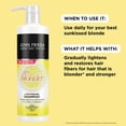thumbnail image 2 of John Frieda Sheer Blonde Go Blonder Blonde Shampoo, Gradual Lightening Shampoo, with Citrus and Chamomile, featuring our BlondMend Technology, 16 oz, 2 of 7