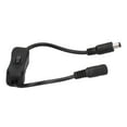 thumbnail image 4 of Cable de extensión de interruptor de CC fácil operación ligero portátil cable de interruptor de alimentación USB rendimiento estable para ventilador para luz ANGGREK Otros, 4 of 8