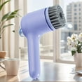 thumbnail image 3 of Electric Spin Scrubber with 5 Brush Heads Cordless Dish Scrubber Brush (Purple), 3 of 17