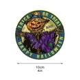 thumbnail image 3 of Compre 2 y consiga un 10% de descuento Halloween Welcome Door Sign, Halloween Decoration, Round Wooden Door Hanger, Hanging Sign, Halloween Wall Hanging, Sign For Home Indoor, 3 of 3