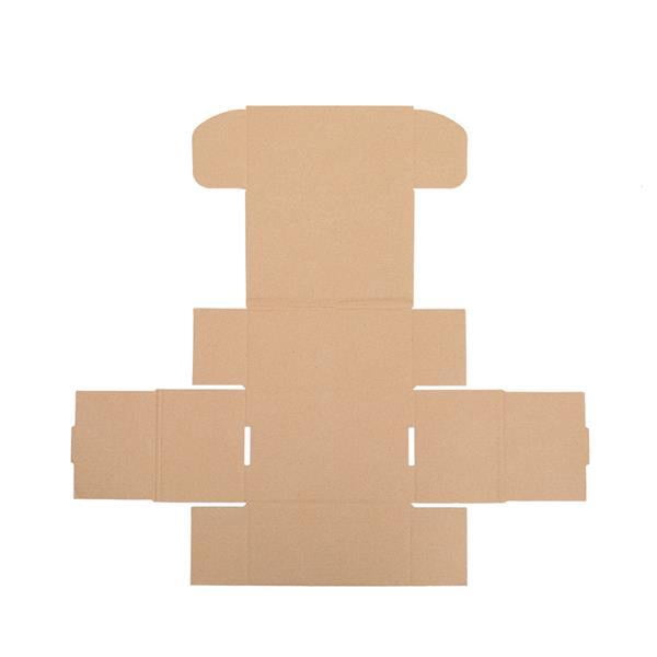 Alvantor 6 x 4 x 3 in Moving Boxes, Corrugated Cardboard Packing Boxes, White and Yellow Shipping Boxes, 50 Pack