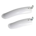 thumbnail image 1 of 2 Pieces Durable Front Rear Fenders Front & Rear Full Wheel Protection Cycling Parts , White 14inch, 1 of 6