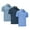 Denim Blue, Navy, Sky Blue, variant on Mio Marino Men's Designer Golf Polo Shirt-3 Pack