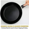 thumbnail image 4 of 11 Inch Nonstick Frying Pan - Stainless Steel Omelet Pan with Vented Glass Lid - Induction Compatible, 4 of 5