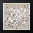 thumbnail image 2 of Arbel, Lori 15x15 Black Modern Framed Museum Art Print Titled - 19th Century Butterfly Constellations I, 2 of 5