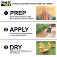 thumbnail image 5 of VAN VOTZ Clear Waterproofing Wood Sealer (1-Quart). Advanced Water-Based Wood Varnish for Outdoor Protection. Semi-Gloss Finish, 5 of 5